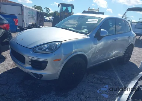 2017 Porsche Cayenne Platinum Edition from USA, damaged, VIN WP1AA2A21HKA83921